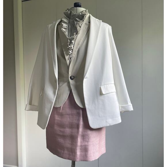 H&M Satin Pleated Mini Skirt 0 - Picture 2 of 3